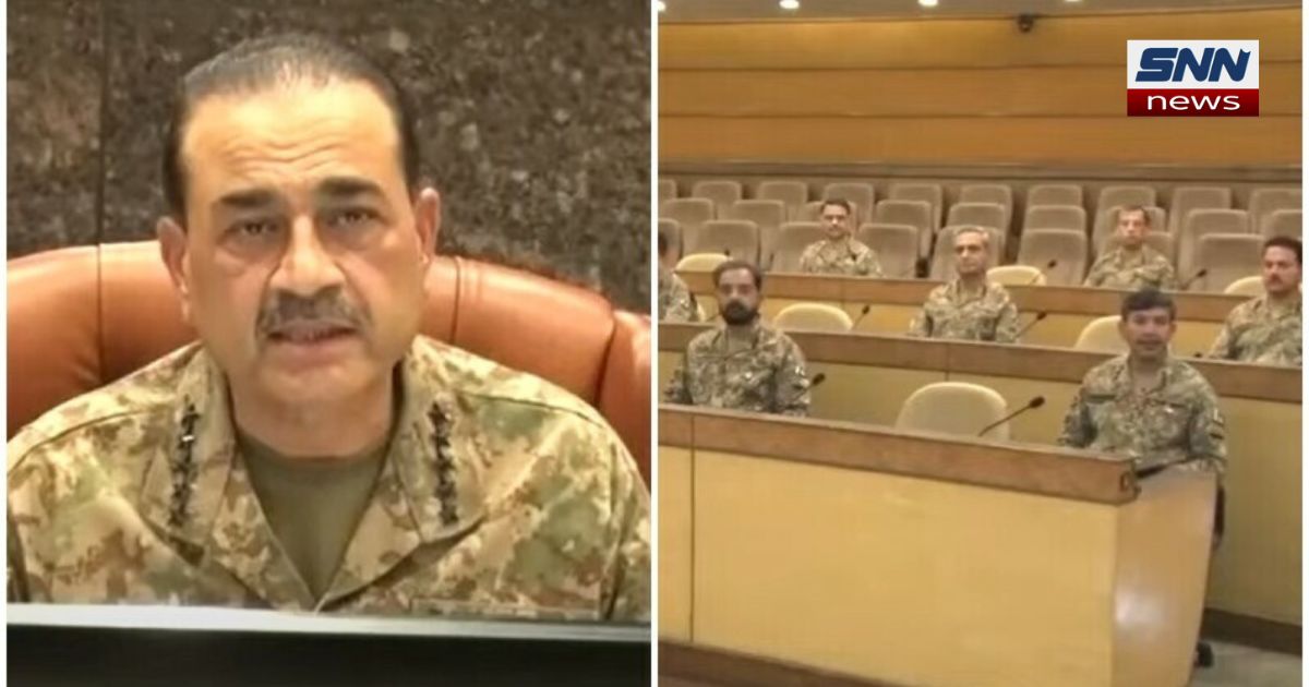 پاکستان آرمی چیف کا دہشت گردی کے خاتمے اور قومی وقار کے دفاع کا عزم