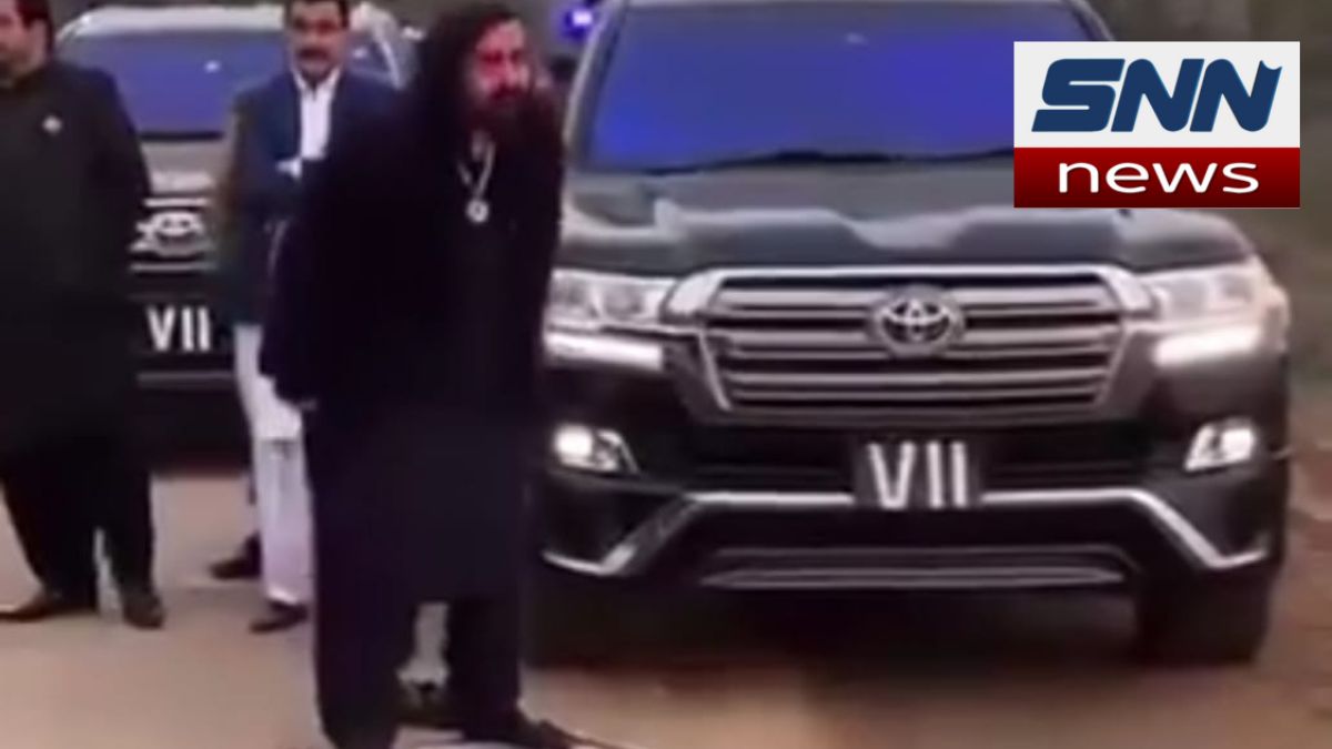 پولیس پروٹوکول میں بدمعاش؟ پیر پگاڑا کا نام استعمال