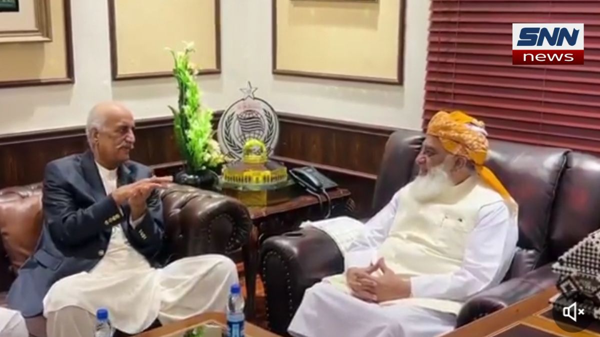 پیپلز پارٹی وفد کی فضل الرحمان سے ملاقات، سینیٹ پر مشاورت