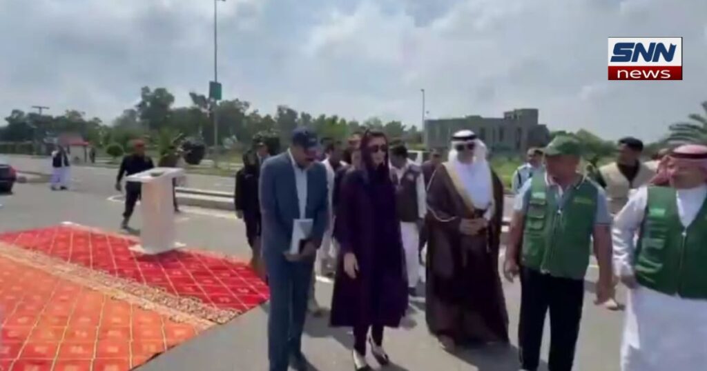 مریم نواز سے سعودی سفیر کی ملاقات، 5 کنٹینر امداد حوالہ