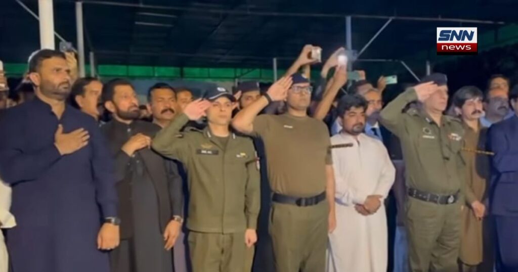 ایس ایچ او شہزاد جھمٹ کی نماز جنازہ شیخوپورہ میں ادا