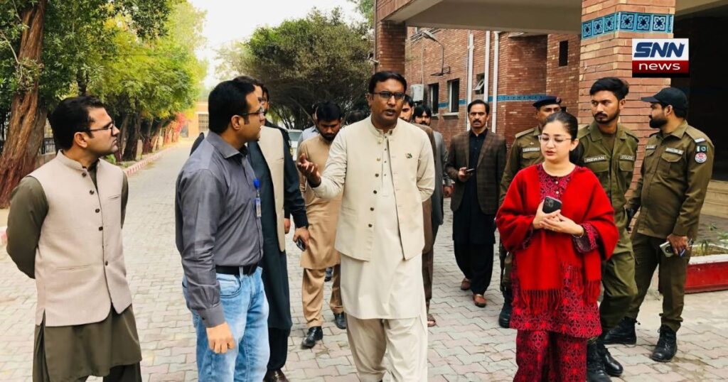 ننکانہ: ڈپٹی کمشنر نے ہسپتال کا دورہ کر کے جائزہ لیا