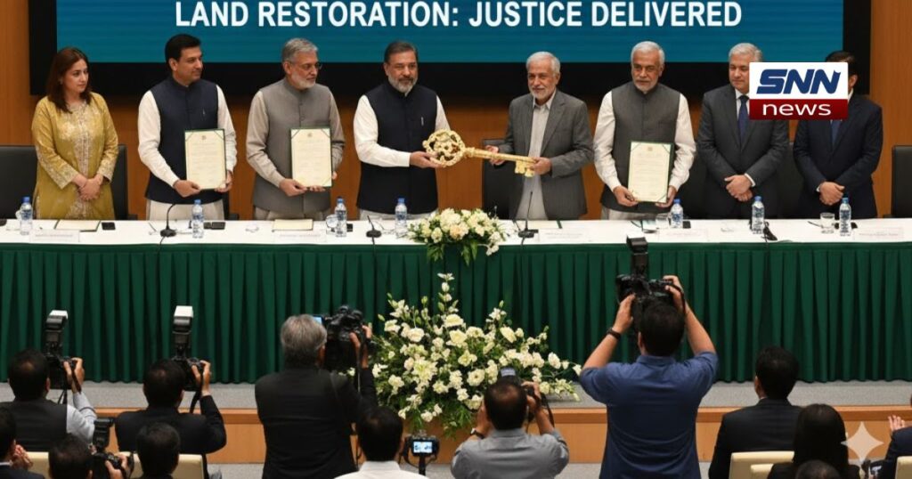 پنجاب نے 48 گھنٹوں میں زمین کے 1005 کیس نمٹا دیے