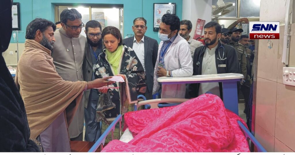 کمشنر لاہور مریم خان کا ڈی ایچ کیو ہسپتال ننکانہ کا اچانک معائنہ