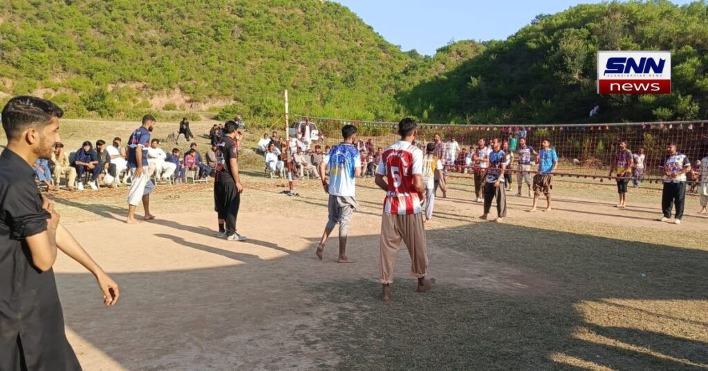 کہوٹہ میں شادی کی خوشیوں پر سپر تھری والی بال ٹورنامنٹ