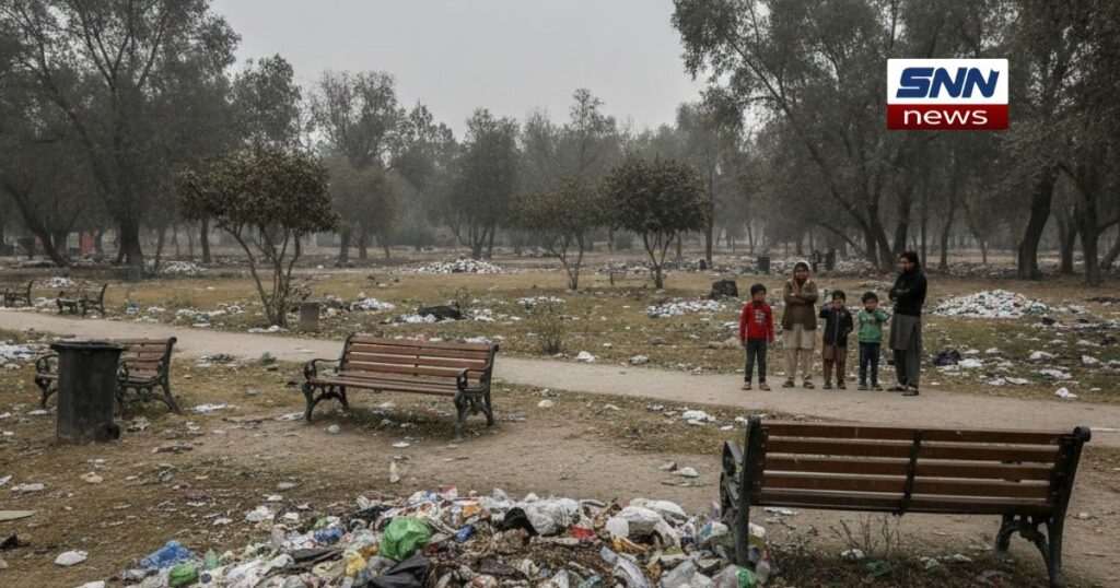 شاہ کوٹ ہل پارک کچرا کنڈی بن گیا، ستھرا پنجاب پر سوال