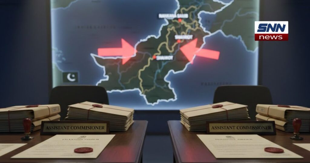 ننکانہ صاحب اور شاہکوٹ میں اسسٹنٹ کمشنرز کا تبادلہ
