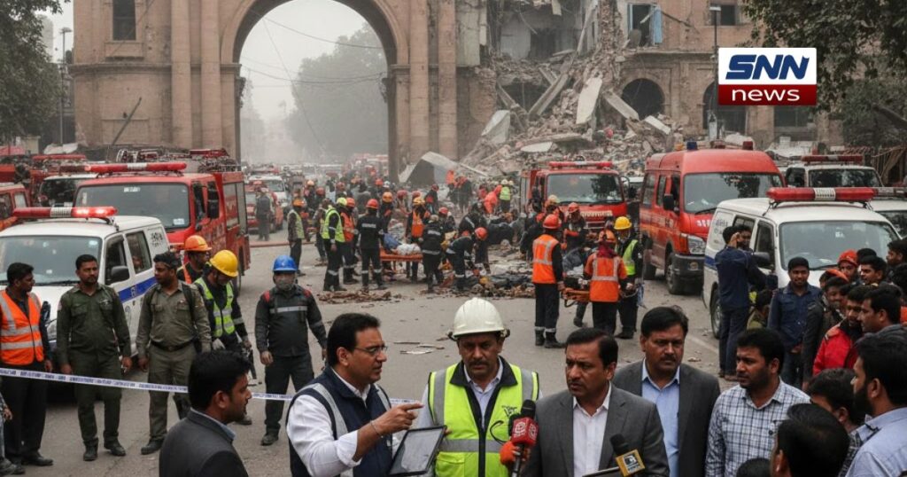 سانحہ بھاٹی چوک عظمیٰ بخاری کا ریسکیو اہلکار پر الزام