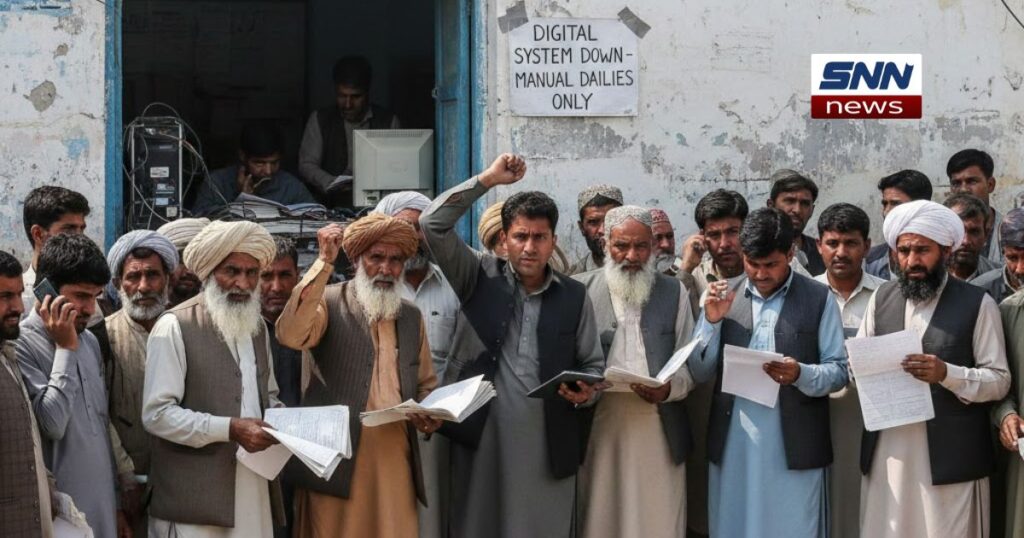 چک 84RB میں لینڈ ریکارڈ آن لائن نہ ہونے سے زمین کی خرید و فروخت بند