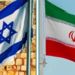 ایران کے پارلیمنٹ اسپیکر محمد باقر قالیباف مذاکرات پر بیان دیتے ہوئے، خطے میں سیاسی کشیدگی کا منظر۔