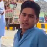 طورخم سرحدی گزرگاہ پر خاندان سے بچھڑتے ایک مسافر کی جذباتی کیفیت کو ظاہر کرتی تصویر