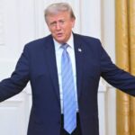 صدر ڈونلڈ ٹرمپ ایران کے خلاف ممکنہ فوجی ایپک فیوری حملے سے متعلق بیان دیتے ہوئے