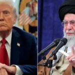 امریکی صدر ڈونلڈ ٹرمپ ماؤنٹ رشمور تقریب میں ایران اور خامنہ ای کے بارے میں بیان دیتے ہوئے