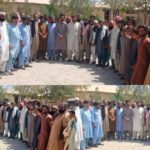 "منگچر بازار میں دوبارہ کھلنے والی دکانیں، تاجر اور پولیس مذاکرات کے بعد"