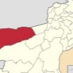 چاغی چہتر بازار میں آگ سے متاثرہ ریسٹ ہاؤس کی عمارت