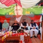 کہوٹہ کے شنگریلہ ہائٹس میں ڈاکٹر نجیب نقی کے اعزاز میں استقبالیہ تقریب کا منظر"